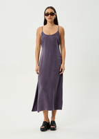 Aveline | Slip-Style Cupro Midi Dress