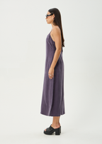 Aveline | Slip-Style Cupro Midi Dress