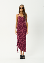 Anthea | Floral Scoop-Back Maxi Dress