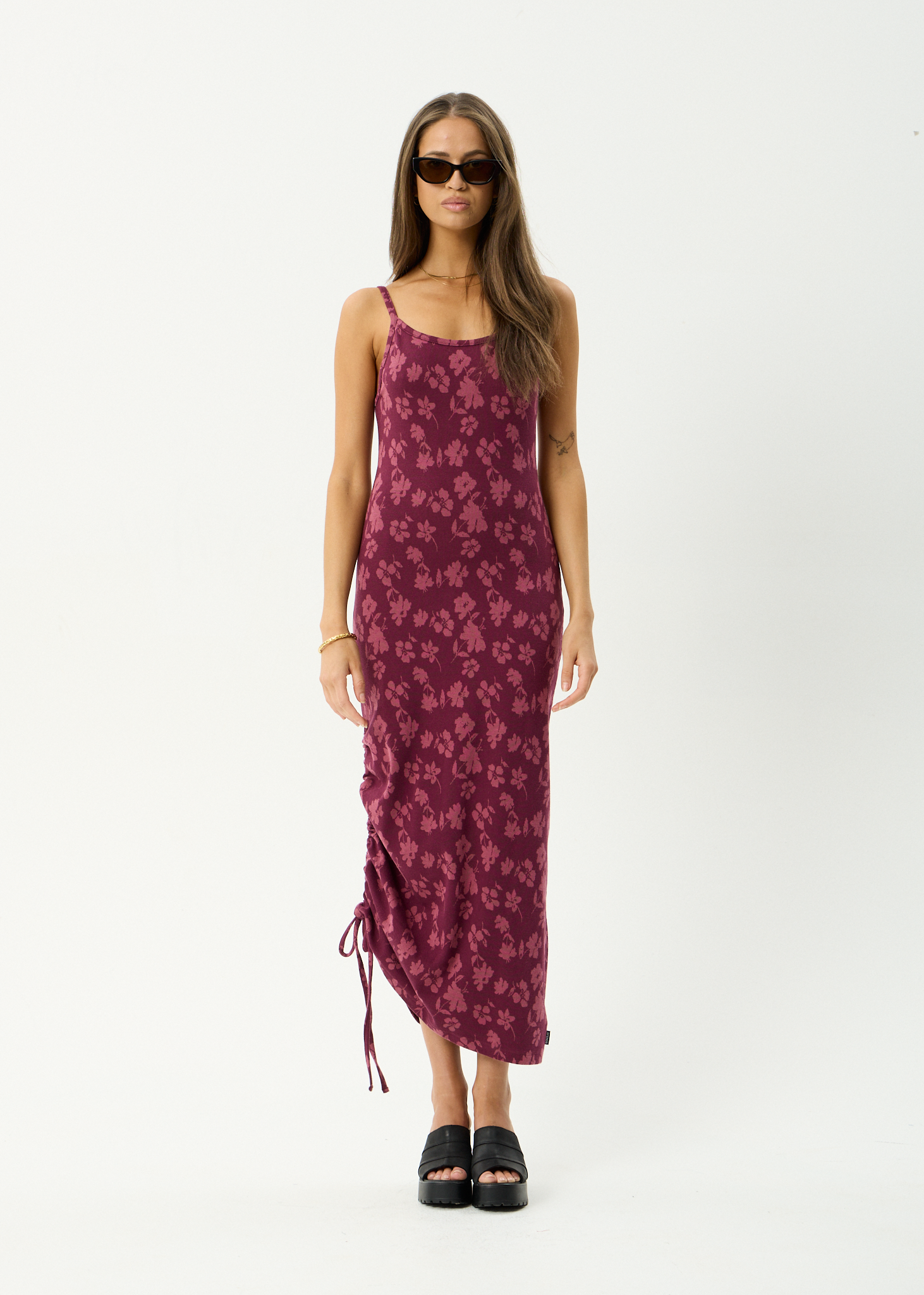 Anthea | Floral Scoop-Back Maxi Dress