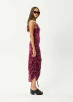 Anthea | Floral Scoop-Back Maxi Dress