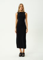 Marielle | Open-Back Jacquard Maxi Dress