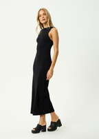 Marielle | Open-Back Jacquard Maxi Dress