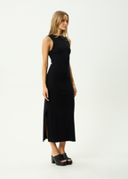 Marielle | Open-Back Jacquard Maxi Dress