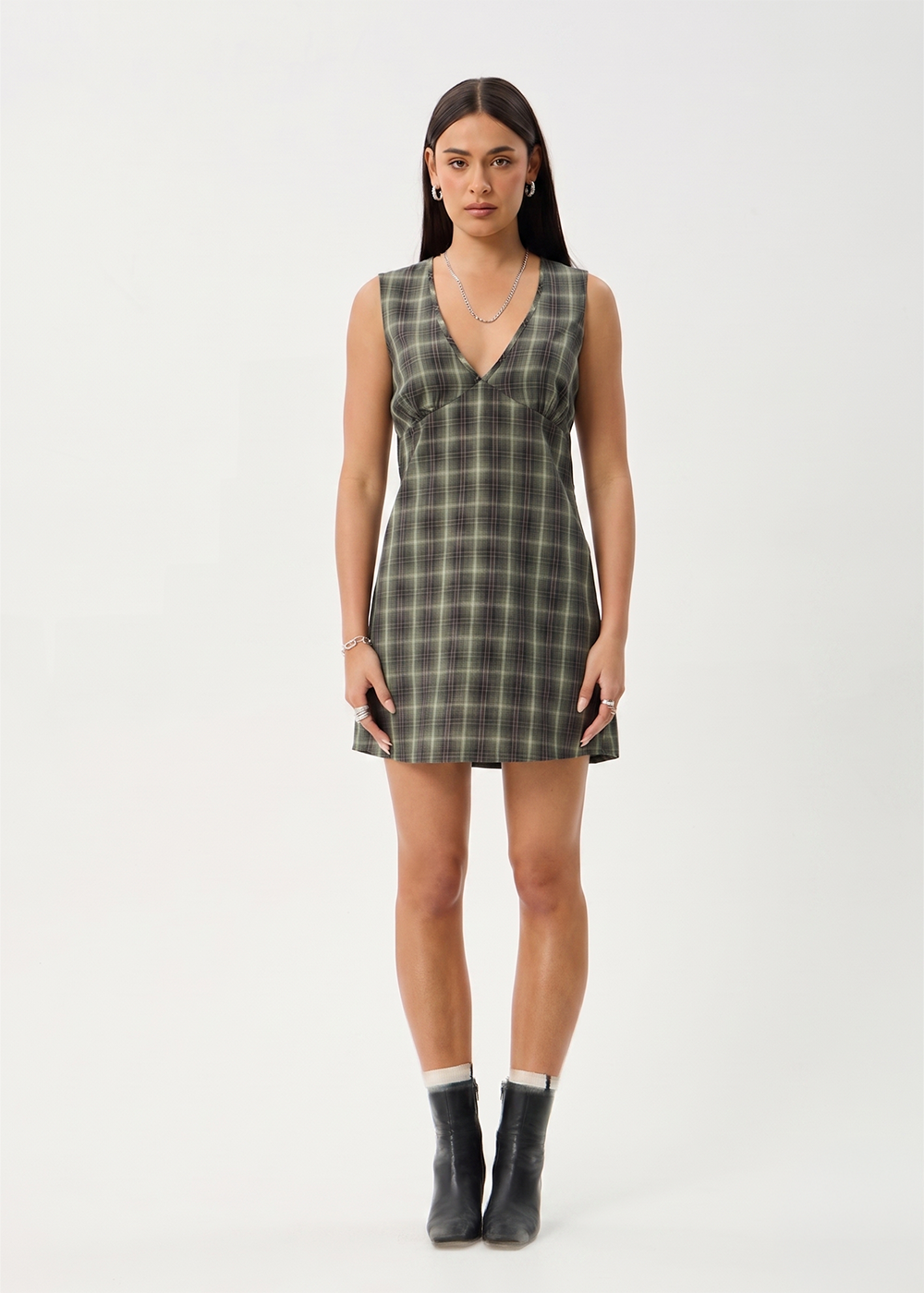 Anouk | Skimming Cotton Lyocell Mini Dress