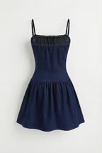 Celeste | Timeless Denim Mini Summer Dress