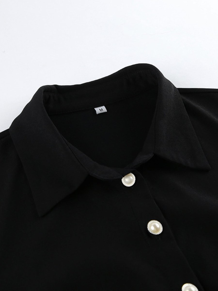 Nicole | Gracious Long Sleeve Formal Dress - HoneyvineDress