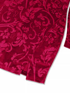 Eileen | Enchanting Burgundy Velvet Mini Dress - HoneyvineDress