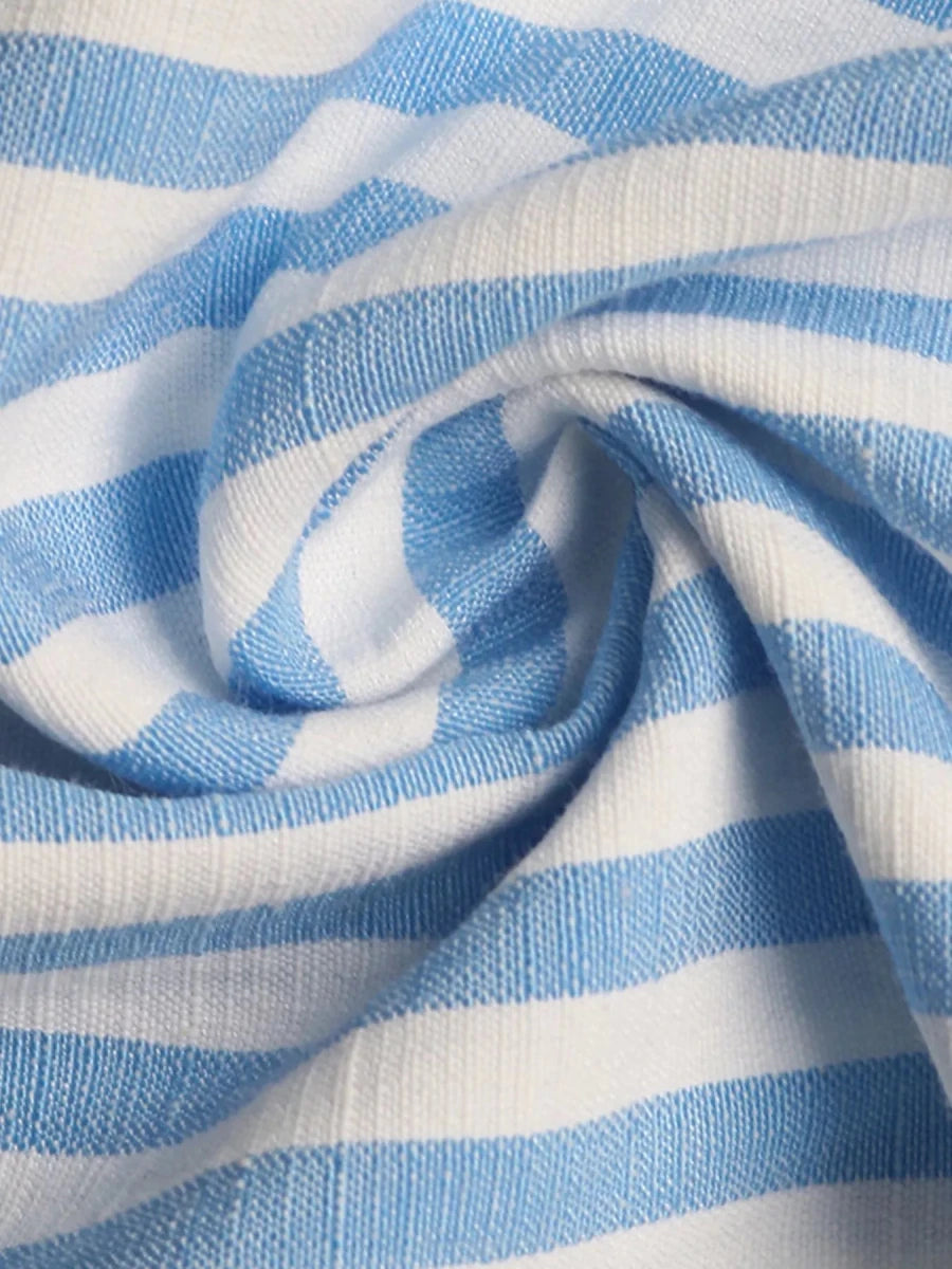 Celeste | Classic Striped Sleeveless Mini Dress - HoneyvineDress