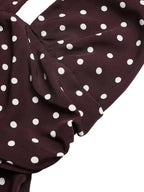 Carla | Timeless Polka Dot Maxi Dress - HoneyvineDress