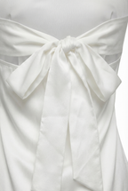 Brigitte | Silky Strapless Mini Dress