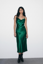 Kerstin | Elegant Satin Evening Dress