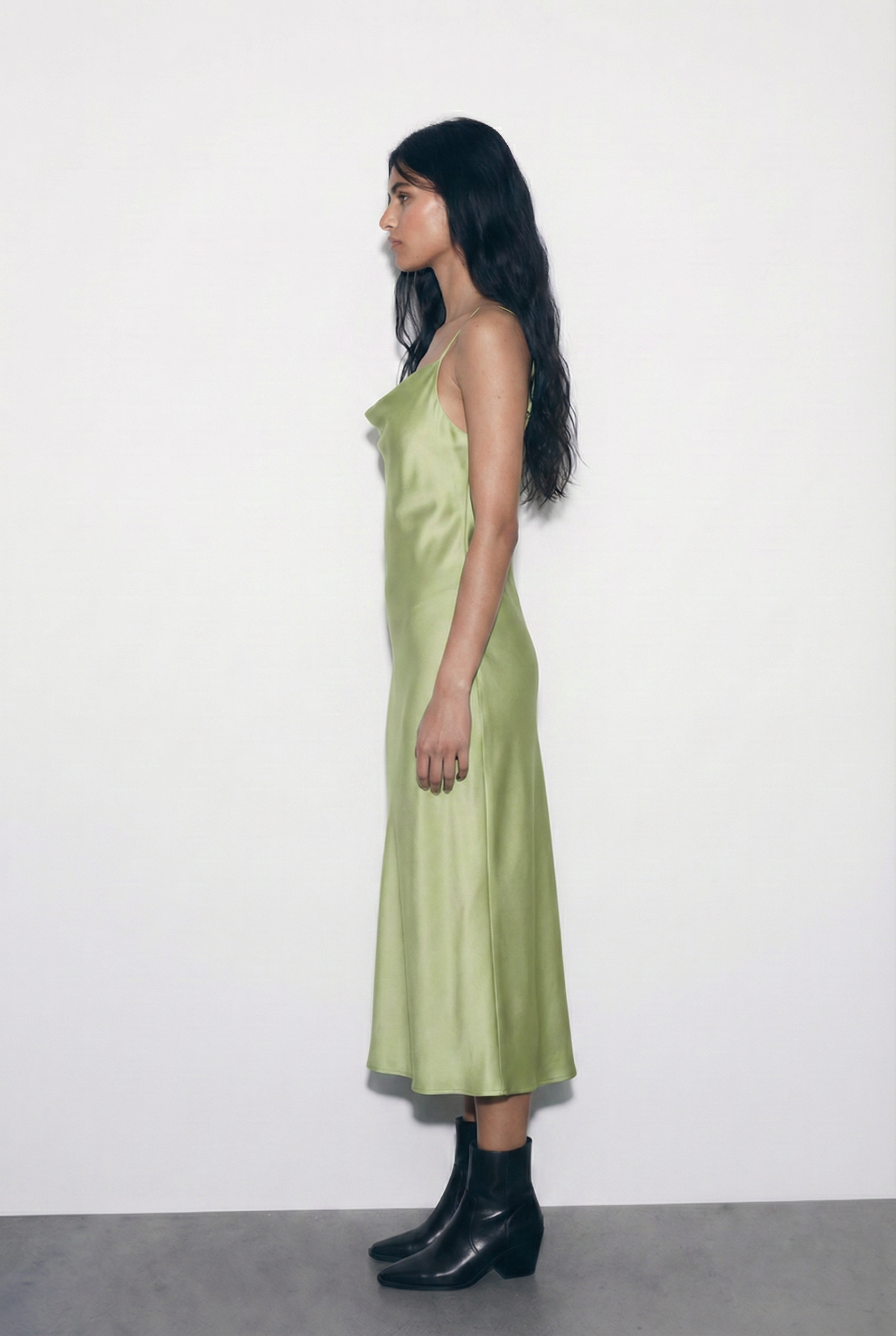 Kerstin | Elegant Satin Evening Dress