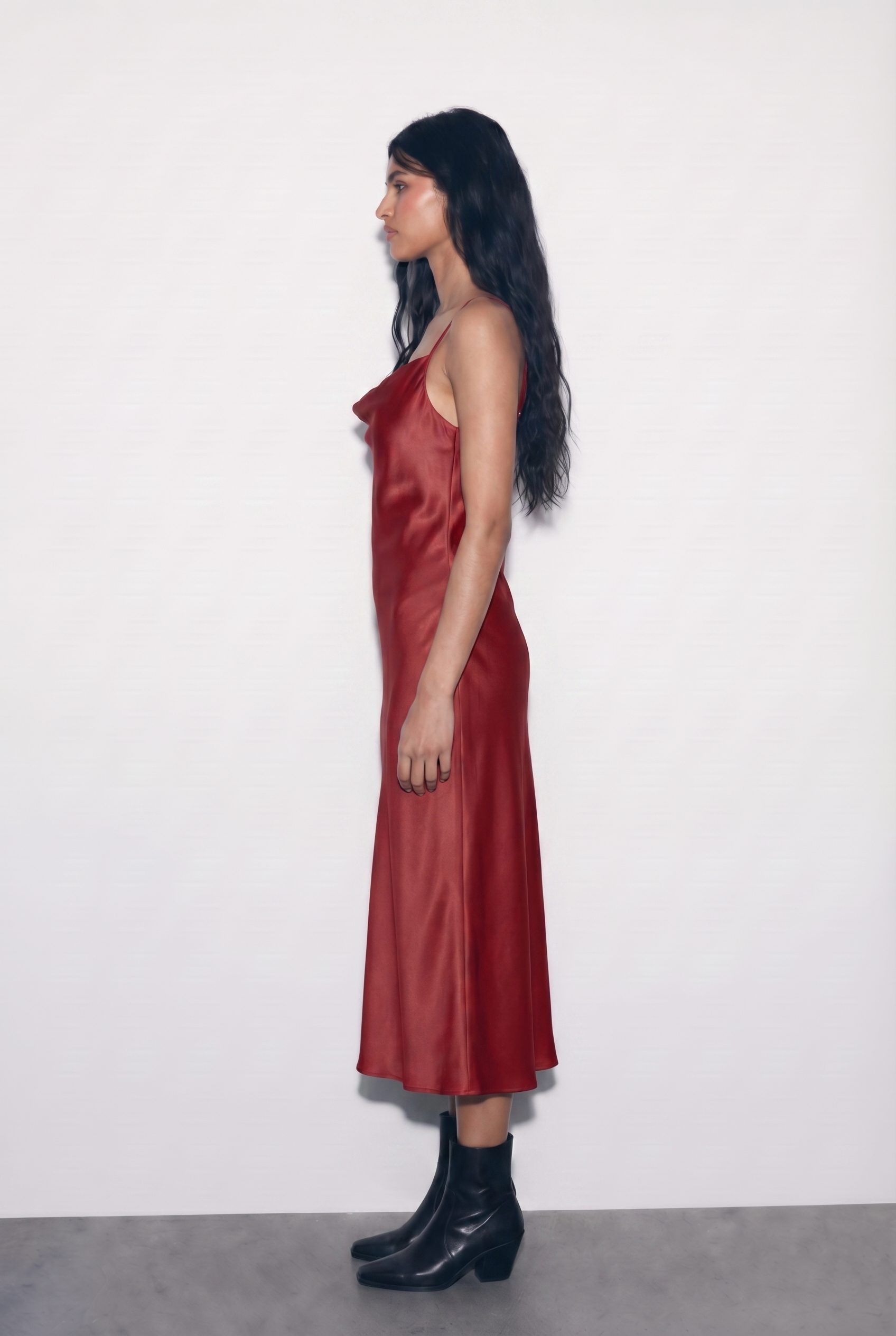 Kerstin | Elegant Satin Evening Dress