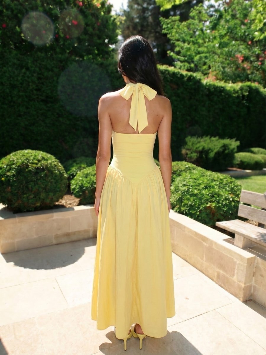 Madison | Luminous Backless Summer Dress - HoneyvineDress