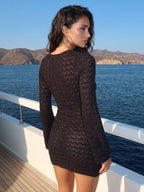Amber | Crochet Cover-Up Dress | Boho Summer Party Style