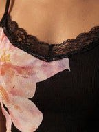 Lauren | Confident Flower Bodycon Cami Dress - HoneyvineDress