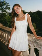 Isabelle | Cute Corset Summer Mini Dress - HoneyvineDress