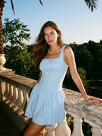 Isabelle | Cute Corset Summer Mini Dress - HoneyvineDress
