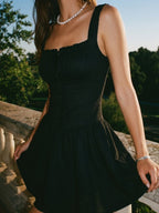 Isabelle | Cute Corset Summer Mini Dress - HoneyvineDress