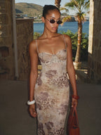 Emma | Iconic Sweetheart Neck Bodycon Maxi Dress - HoneyvineDress