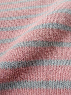 Natalie | Relaxed Pink Striped Bodycon Mini Dress - HoneyvineDress