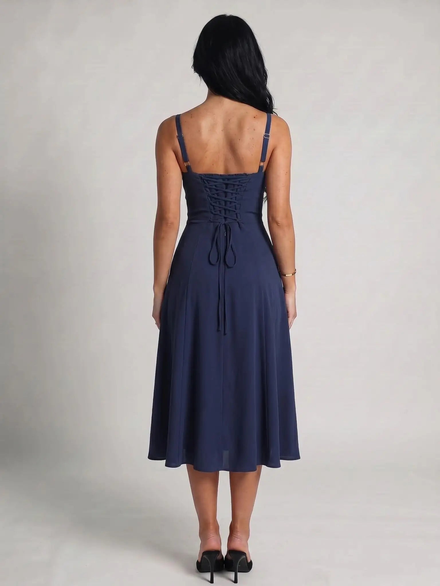 Diane | Relaxed Tie-Strap Summer Midi Dress