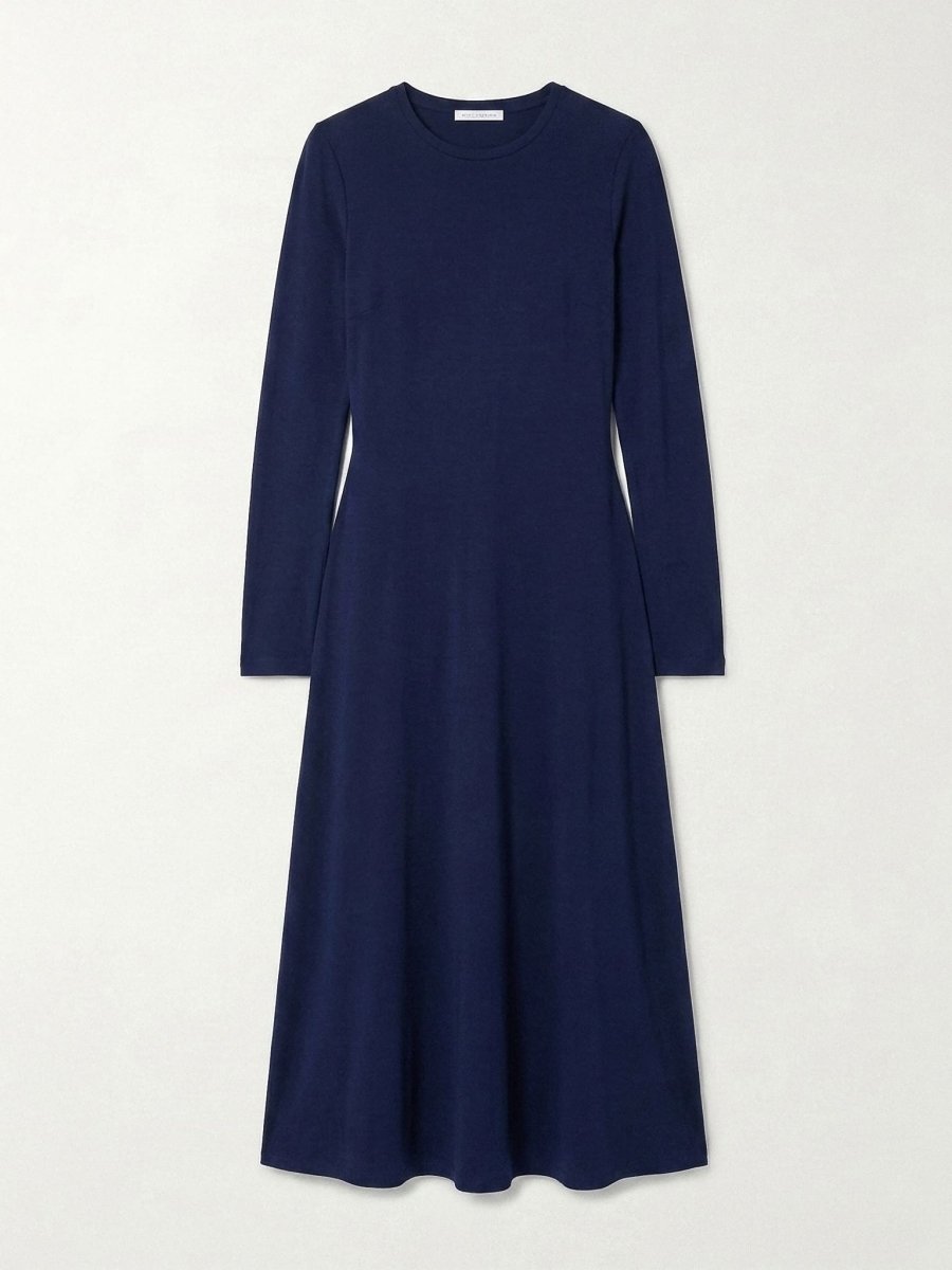 Nancy | Elegant Long Sleeve Maxi Dress - HoneyvineDress