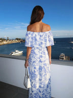 Alina Floral Flow Maxi Dress