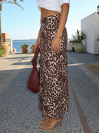 Matilda | Trendy Leopard Maxi Skirt