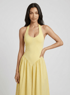 Madison | Luminous Backless Summer Dress - HoneyvineDress