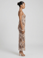 Emma | Iconic Sweetheart Neck Bodycon Maxi Dress - HoneyvineDress