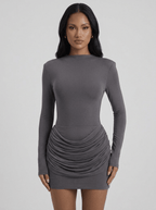 Annabella | Iconic Ruched Bodycon Mini Dress - HoneyvineDress