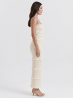 Chloe | High - end Cotton Maxi Cami Dress - HoneyvineDress