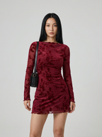 Roxanne | High-end Long Sleeve Mini Dress