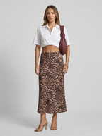 Matilda | Trendy Leopard Maxi Skirt