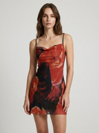 Brenda | Modern Spaghetti Strap Mini Dress