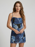 Brenda | Modern Spaghetti Strap Mini Dress