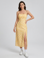 Tasha | Cute Casual Floral Midi Dress