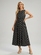 Remy | Cutting-edge Polka Midi Dress