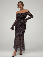 Monalisa | High-end Leopard Maxi Dress