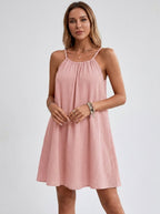 Tiana | Casual Loose Relaxed Summer Beach Dress - HoneyvineDress