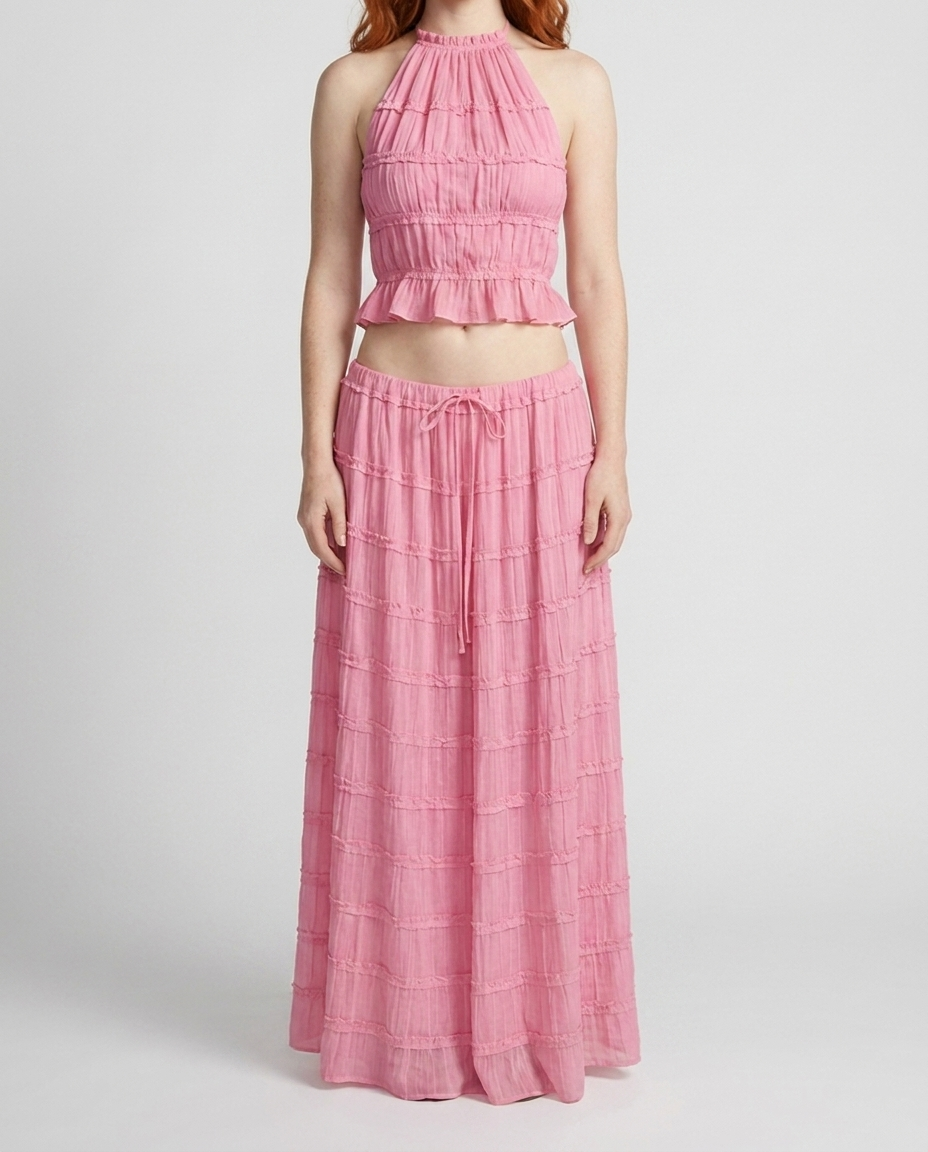 alessia pink full body