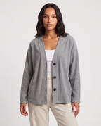 Denise corduroy cardigan - Gray