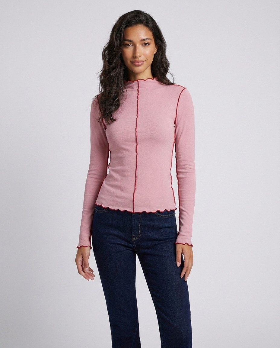 Carolina front Blush Pink