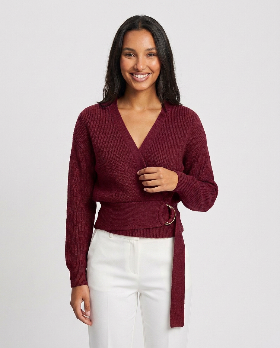 Brianna front Burgundy