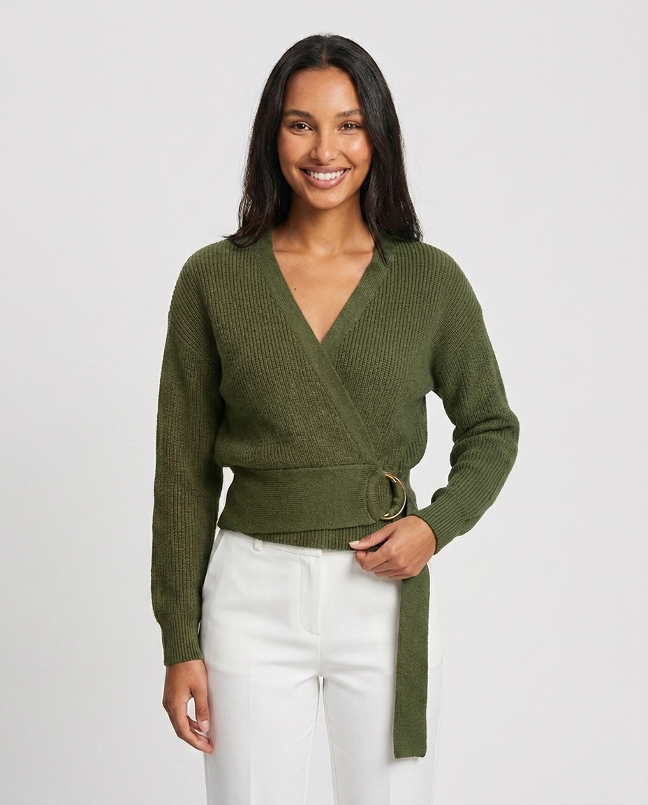 Brianna front Army Green