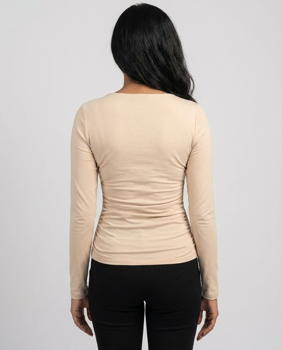 Sweet Metal T-Shirt for Everyday - Apricot back