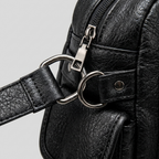 Bella Timeless Multi Pocket Shoulder Bag - hardware - light grey studio
