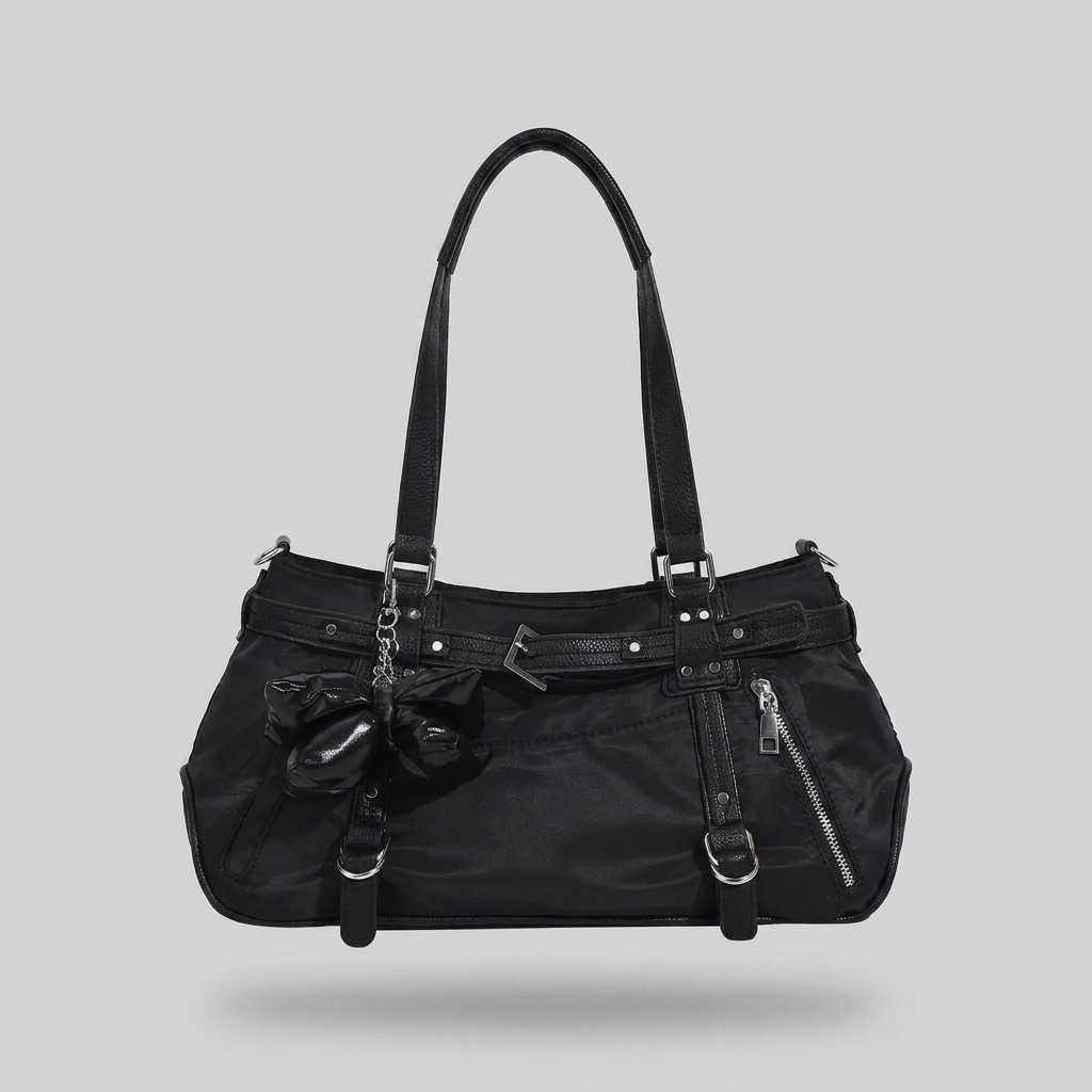 Black buckle_decor - front